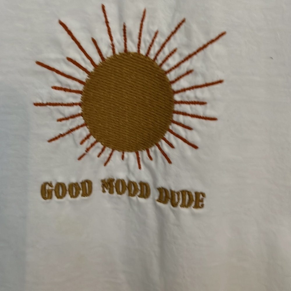 Lucky Brand Good Mood Dude T-Shirt! Sewn In Image View 3